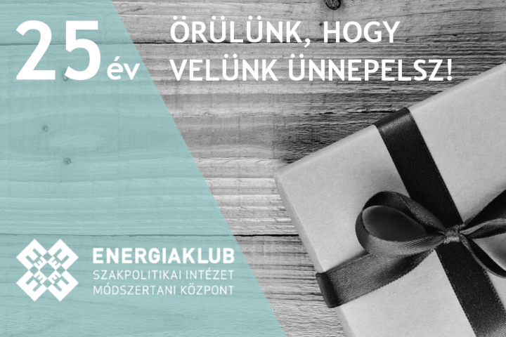 25 éves az Energiaklub!