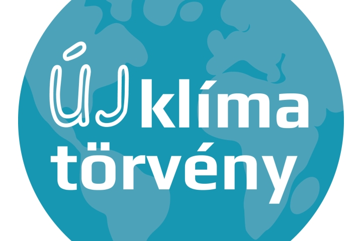 Új klímatörvényt logója